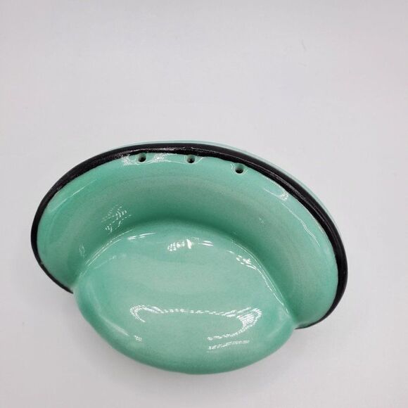 Vintage Salt Shaker Couch Ceramic Blue - Picture 2 of 4